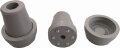 Krückenkapsel mit Spikes, grau 16 mm