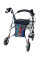 Einkaufsnetz für Rollstuhl, Rollator o. Gehgestell Farbe: blau