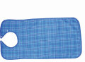 Lätzchen ca.45x90cm Farbe: blau-kariert