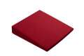 Keilkissen 37x37x7/2cm Farbe: grau