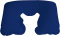 Reisenackenkissen aufblasbar 16 x 12 cm Farbe: blau