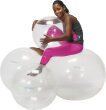 Gymnastikball Gymnic OPTI transparent Ausf.: Durchmesser...