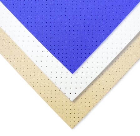 Polstermaterial Multiform Pro-fashion, perforiert Farbe: weiß 5 mm