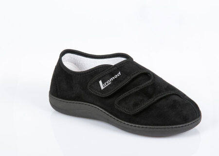 Reha Halbschuh 476-20Z3 mit 2 Klettverschlüssen schwarz Gr. 37