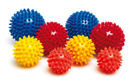 Noppenball Klassik Ausf.: Durchmesser 9 cm Farbe: rot
