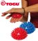 Semi Noppenball 8 x 4 cm Farbe: rot