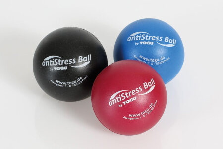 Anti-Stress Ball 6,5cm Farbe: rubinrot