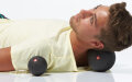 Blackroll Massageball, schwarz 8 cm