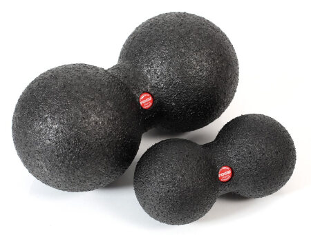 Blackroll Massageball DuoBall, schwarz 8 cm