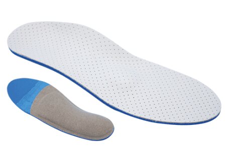 Weichpolster-Rohling EVA-Flex langsohlig 3mm blau Gr. 45