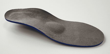 Weichpolster-Rohling mit Fersenspornkern 2,5mm Microvelour (Paar) Gr. 35