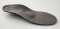 Weichpolster-Rohling mit Fersenspornkern 2,5mm Microvelour (Paar) Gr. 35