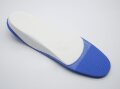 Weichschaum-Rohling langsohlig, 4mm, vautec-soft, blau, perforiert Gr. 42