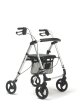 Leichtgewicht-Rollator Eco-Plus mit Korb, Stockhalter...
