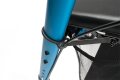 Leichtgewicht-Rollator Eco-Plus mit Korb, Stockhalter Farbe: blau