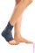 Sprunggelenkbandage Levamed active silber Gr. V links