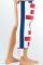 Medi Knieruhigstellungsschiene PTS weiß-blau-rot 55 cm