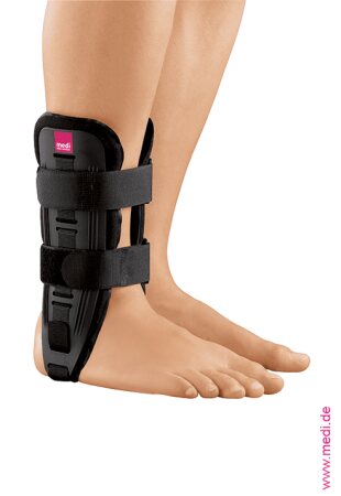 medi Sprunggelenkorthese M.Step Universal schwarz Ausf.: Standard (lange Version)