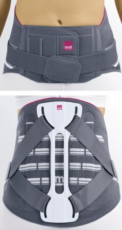 Lumbalorthese Lumbamed Disc, silber Ausf.: Damen Gr. 3