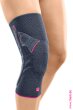 Kniebandage Genumedi PT extraweit mit Haftband, silber...