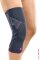 Kniebandage Genumedi PT extraweit mit Haftband, silber Gr. VI links