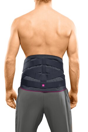 Lumbalstützorthese Lumbamed facet, dark grey Gr. 2