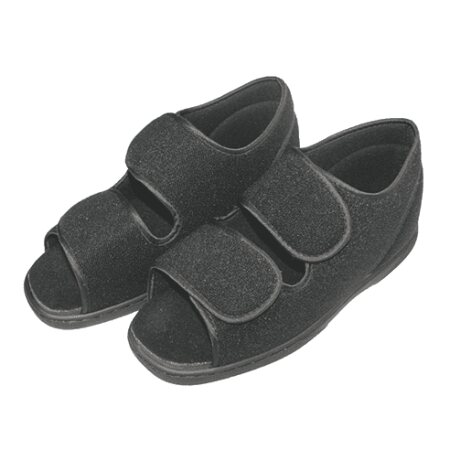 Rehaschuhe Wewa Ped offen, schwarz Gr. 41