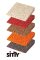 Keilkissen Sitty Basic - Design Dynamik, 38 x 38 x 7/1cm Farbe: schoko