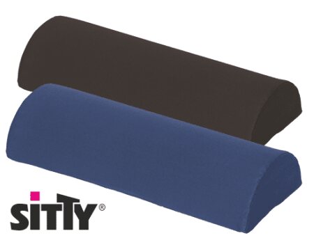 Sitty Halbrolle 40 x 15 x 7,5 cm Farbe: schwarz