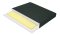Sandwichkissen EcoKiss mit Rutschstopp, schwarz 44 x 43 cm