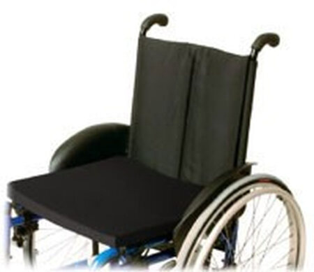 Sitzkissen EcoKiss ohne Rutschstopp Höhe 5 cm schwarz 46 x 43 cm