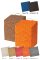 Sitzkeil- und Stufenwürfel Sitty Basic 40 x 35 x 55/48 cm Farbe: orange