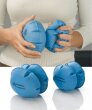 Handtrainer, aufblasbar hellblau Ausf.: Durchmesser 14 cm