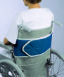 Bauchgurt blau, Breite 18 cm Gr. M