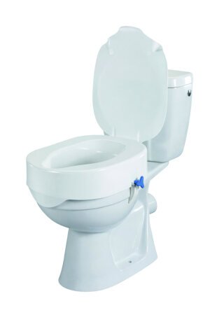 Toilettensitzerhöhung REHOTEC Ausf.: mit Deckel 10 cm