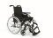 Rollstuhl Breezy Basix 2, Steckachse, TrBr, brillantsilber SB 40,5 cm
