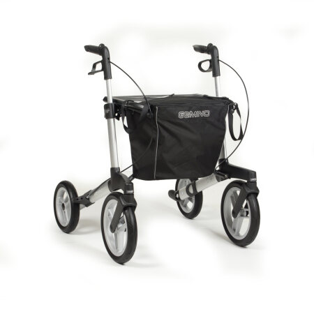 Rollator Gemino 60, Outdoorrollator, silbergrau Gemino 60 M