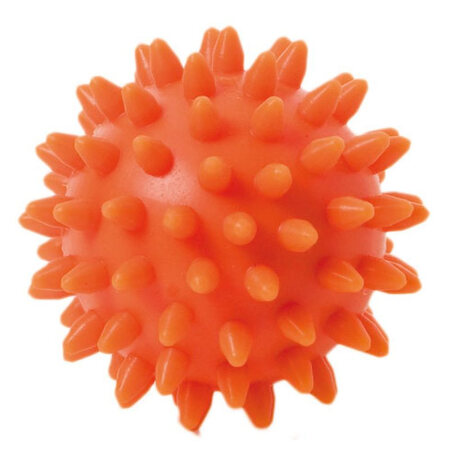Igelball - Noppenball 2er Set, 2 Stück im Deko-Karton + Übungsanleitung 8 cm
