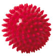 Igelball - Noppenball 2er Set, 2 Stück im Deko-Karton + Übungsanleitung 8 cm