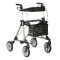 Rollator elan plus, inkl. Tasche, Stockhalter und Rückengurt, max. 150 kg bel. Farbe: anthrazit/dunkelrot