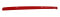 Schuhanzieher aus Kunststoff, mit Haken 42 cm Farbe: rot