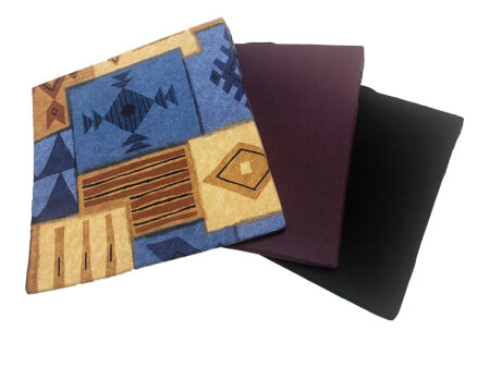 Keilkissen mit Tragegriff 38 x 38 x 7:1 cm Farbe: purple-rain