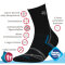 Socken NORDIC WALKING, schwarz Gr. 44-46