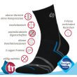 Socken NORDIC WALKING, schwarz Gr. 41-43