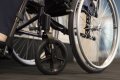 Rollstuhl Action 3 NG desk,PU, schwarz-metallic SB 50,5 cm