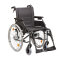 Standardrollstuhl Tomtar MR-S mit Kombiarmlehne, PU, Steckachse, mangan grey metallic (Dietz) Basix SB 45 cm