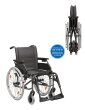 Standardrollstuhl Tomtar MR-S mit Kombiarmlehne, PU...