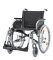 Rollstuhl S-Eco 300 XL PU,Duo-Armlehnen,silber SB 58 cm