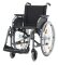 Rollstuhl S-Eco 2, mit Trommelbremse, PU, Duo-Armlehnen, anthrazit-metallic SB 49 cm