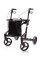 Rollator Troja Original Black Series M Farbe: polarsilber